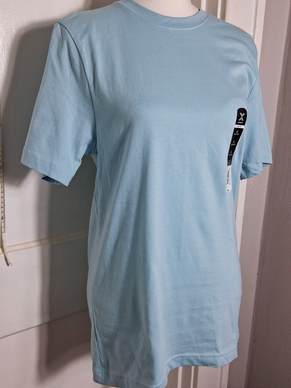 Xersion Athletic Crewneck Men's T‑Shirt in Light Blue